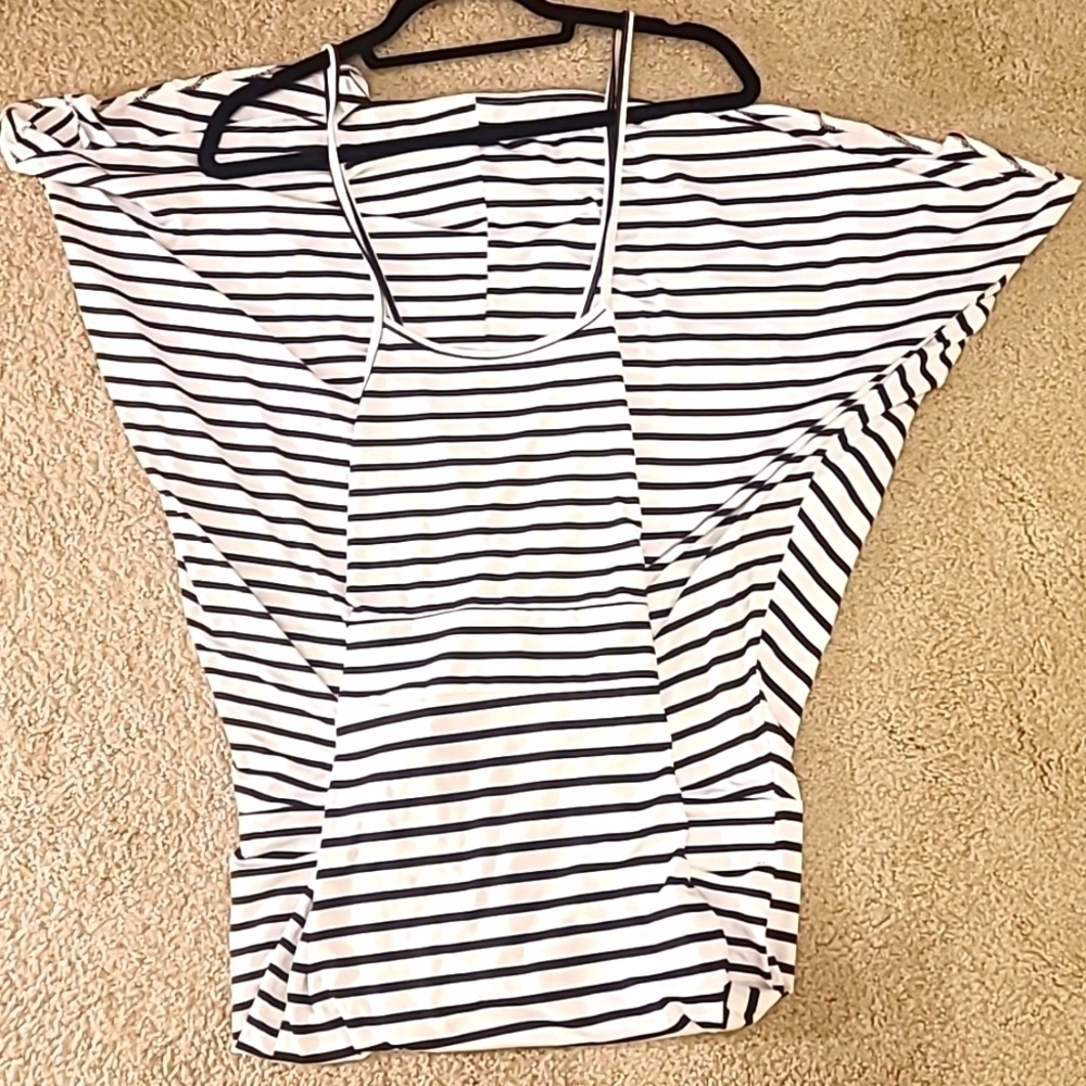Famulily Women's Sexy Bodycon Backless Striped Long Maxi Dress in Zebra stripes! - Picture 8 of 8